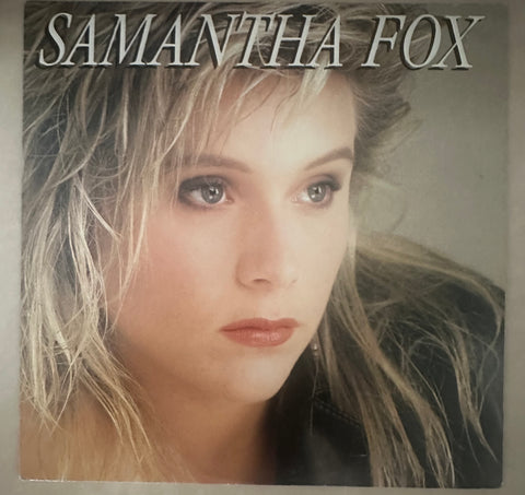 Samantha Fox original 80s vinyl self titled naughty girls