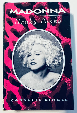 Madonna - Hanky Panky cassette single 1990 - Used