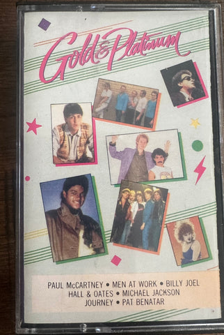 Gold & Platinum 80s cassette various artist - used
