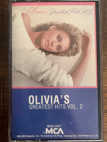 Olivia Newton-John, greatest hits volume two cassette tape - used