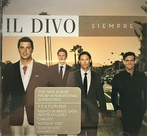 Il Divo - SIEMPRE (US CD) + Bonus track - Used