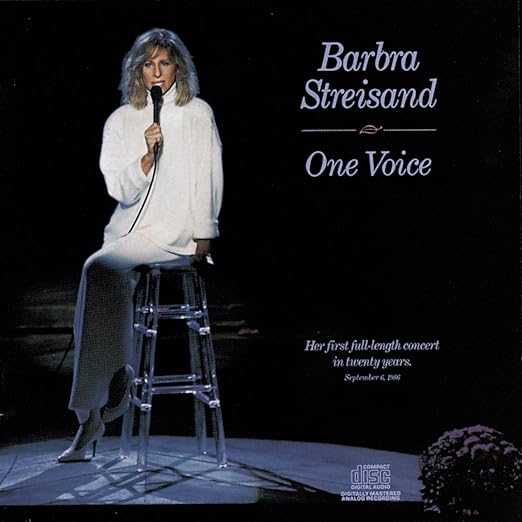 Barbra Streisand - ONE VOICE (LIVE)  CD - Used