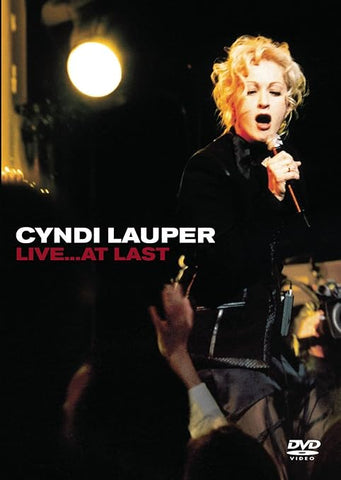 Cyndi Lauper - Live... At Last DVD - Used