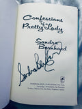 Sandra Bernhard confessions of a pretty lady autographed original hardcover book - USA order is only