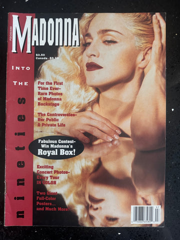MADONNA Into The Nineties Magazine  1991
