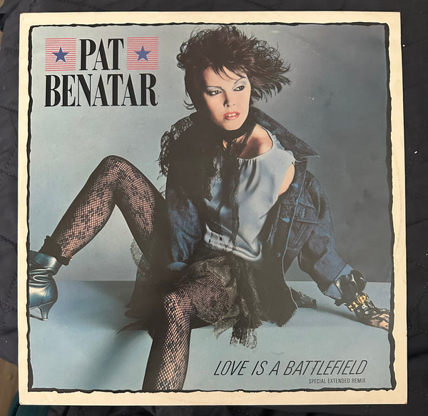 Pat Benatar - Love Is A Battlefield (Import) 12" Single LP Vinyl - Used