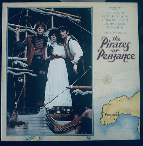Pirates of Penzance with Linda Ronstadt and Rex Smith and Kevin Klein LP vinyl original used