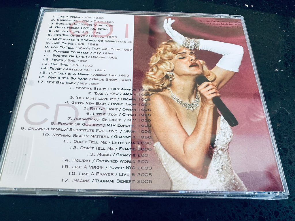 【ブート盤】Madonna ライブ音源　4枚組 CD ★オマケ付き★ MADONNA VERONICA ELECTRONICA CD Japan Limited Edition Bonus Track