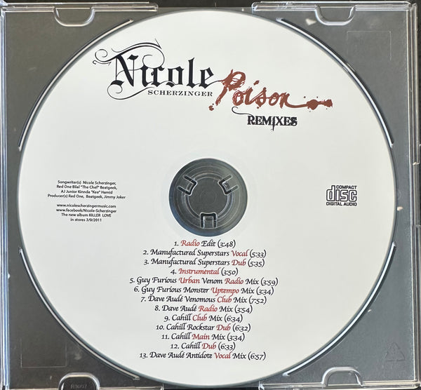 Nicole Scherzinger - Poison (Remix EP) CD Single