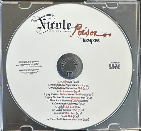 Nicole Scherzinger - Poison (Remix EP) CD Single