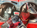 The Amazing Spider-Man in part  one and two 3D blu-ray used