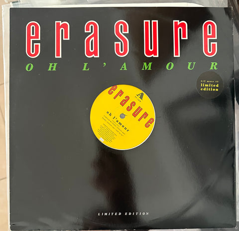 Erasure limited edition 12” single vinyl