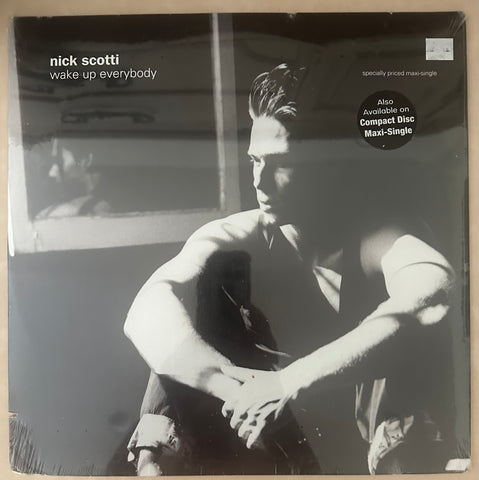 Nick Scotti - Wake Up Everybody  12" Single (PROMO LP Vinyl) New