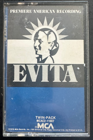 Evita - Original Premiere Recordings cassette tape - Used