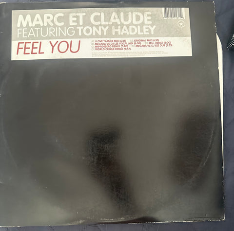 Marc et Claude - FEEL YOU  2x12” single LP Vinyl - Used