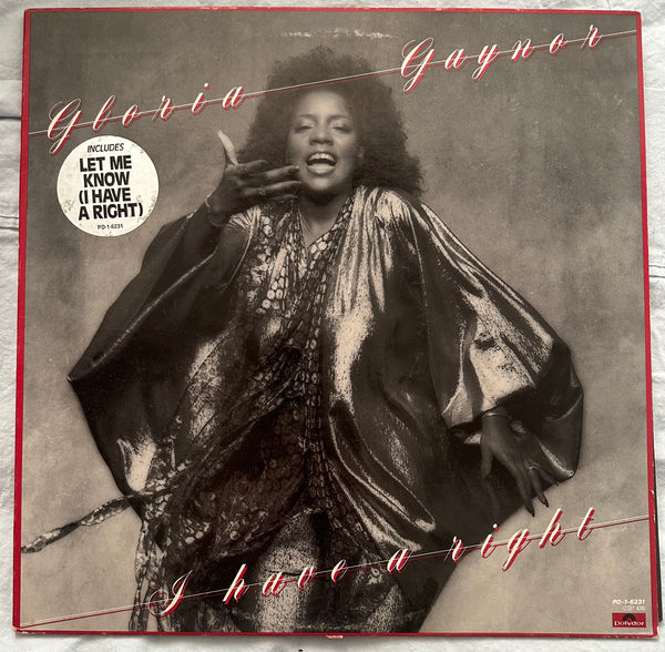 Gloria Gaynor I Have A Right LP '79 vinyl used