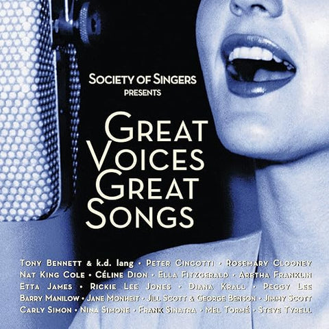 The Society of Singers Presents: Great Singers/Great Songs (Various) CD - Used