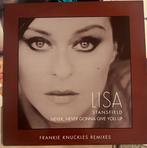 Lisa Stansfield - Never, Never Gonna Give You Up (Import) PROMO 12" Single  LP vinyl - Used