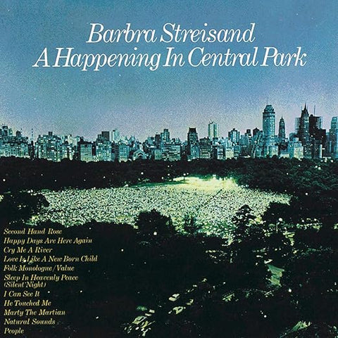 Barbra Streisand - A Happening In Central Park LIVE Concert  CD - Used