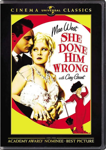 Mae West - She Done Him Wrong DVD - NEW