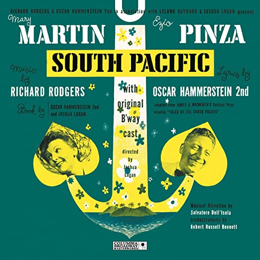 South Pacific Original 1949 Broadway Cast + 4 bonus tracks (Mary Martin)  CD - Used