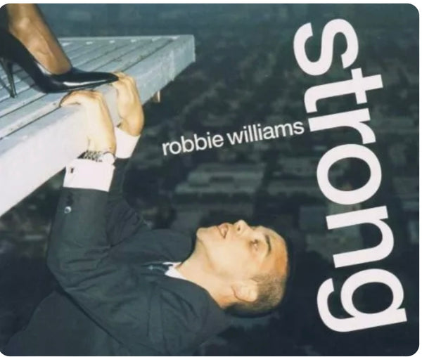 Robbie Williams Strong + 2 B-sides (Import CD single) used