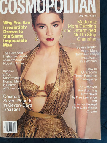 Madonna Cosmopolitan 1987 magazine