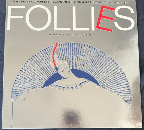 Follies LP vinyl used 1087 London cast