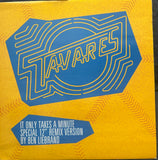 Tavares  It Only Takes A Minute / More Than A Woman (Ben Liebrand Mixes) Import 12" Single LP Vinyl - Used