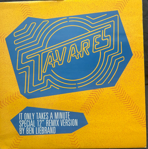 Tavares  It Only Takes A Minute / More Than A Woman (Ben Liebrand Mixes) Import 12" Single LP Vinyl - Used