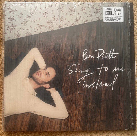 Ben Platt  Sing To Me Instead - LP (Limited Color vinyl) Used