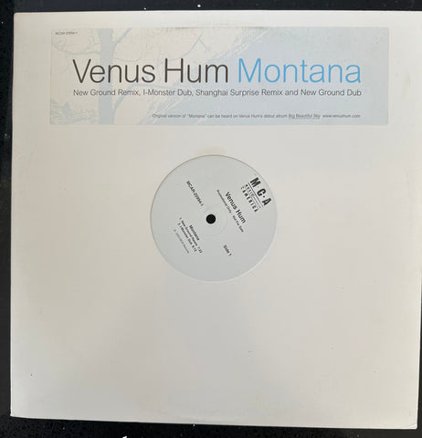 Venus Hum - Montana 12” (PROMO) 12" Single LP vinyl - Used