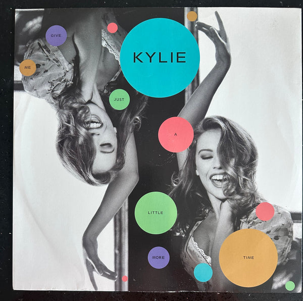 Kylie Minogue, Give Me Just A Little More Time / Do You Dare 12" Single LP vinyl - Used