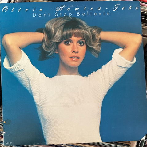 Olivia Newton-John don’t stop believin’ s ample copy LP vinyl used