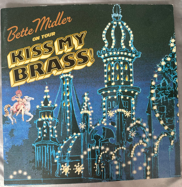 Bette Midler  kiss my Brass!  tour book