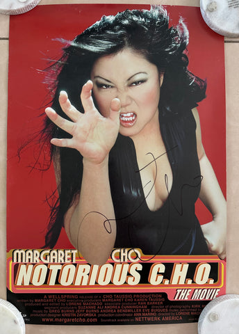 Margret Cho - Autographed poster - Notorious C.H.O.