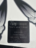 Cyndi Lauper - That's What I Think 12" Single LP Vinyl - Used