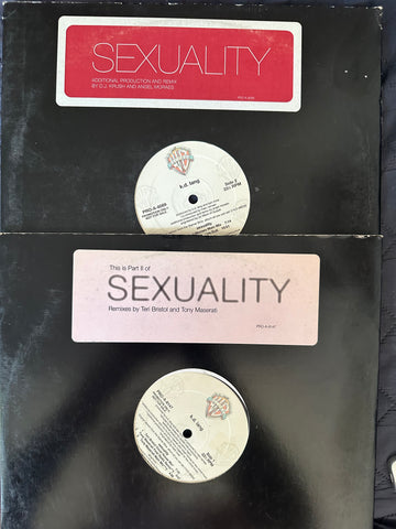 K.D. Lang  - LP 12” singles Sexuality: the remixes 2 promo vinyl