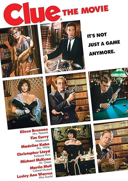 Clue THE MOVIE DVD - New
