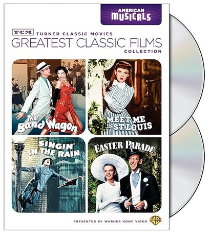 TCM Greatest Classic Films Collection:  (The Band Wagon / Meet Me in St. Louis / Singin' in the Rain / Easter Parade)  DVD - New