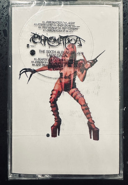 Lady Gaga chromatic cassette tape - NEW