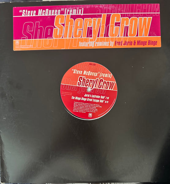 Sheryl Crow Steve McQueen remixes 12 inch LP vinyl used