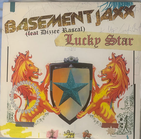 Basement Jaxx -  LUCKY STAR  12" LP single vinyl use