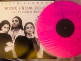Fifth Harmony - WORK FROM HOME  colored pink LP vinyl 12"  single - Used