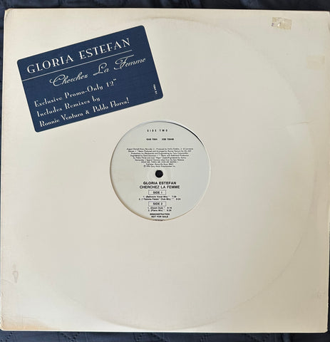 Gloria Estefan - Cherchez La Femme  12" single (PROMO) LP Vinyl - Used