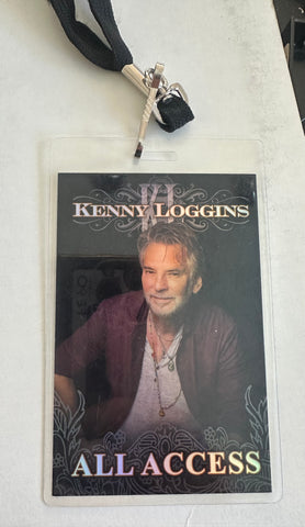 Kenny Loggins official laminated backstage pass