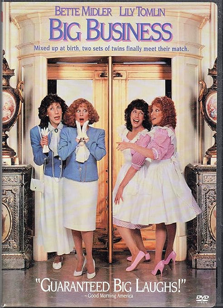 Bette Midler & Lily Tomlin -- BIG BUSINESS DVD - Used