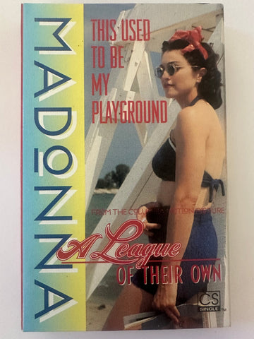 Madonna this used to be my playground, cassette single used
