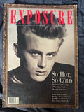 James Dean on exposure magazine 1990 , Elvis, and Marilyn - US orders only