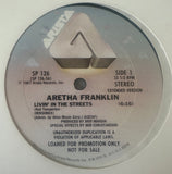 Aretha Franklin living in the streets 12 inch single 1981 rare LP  vinyl